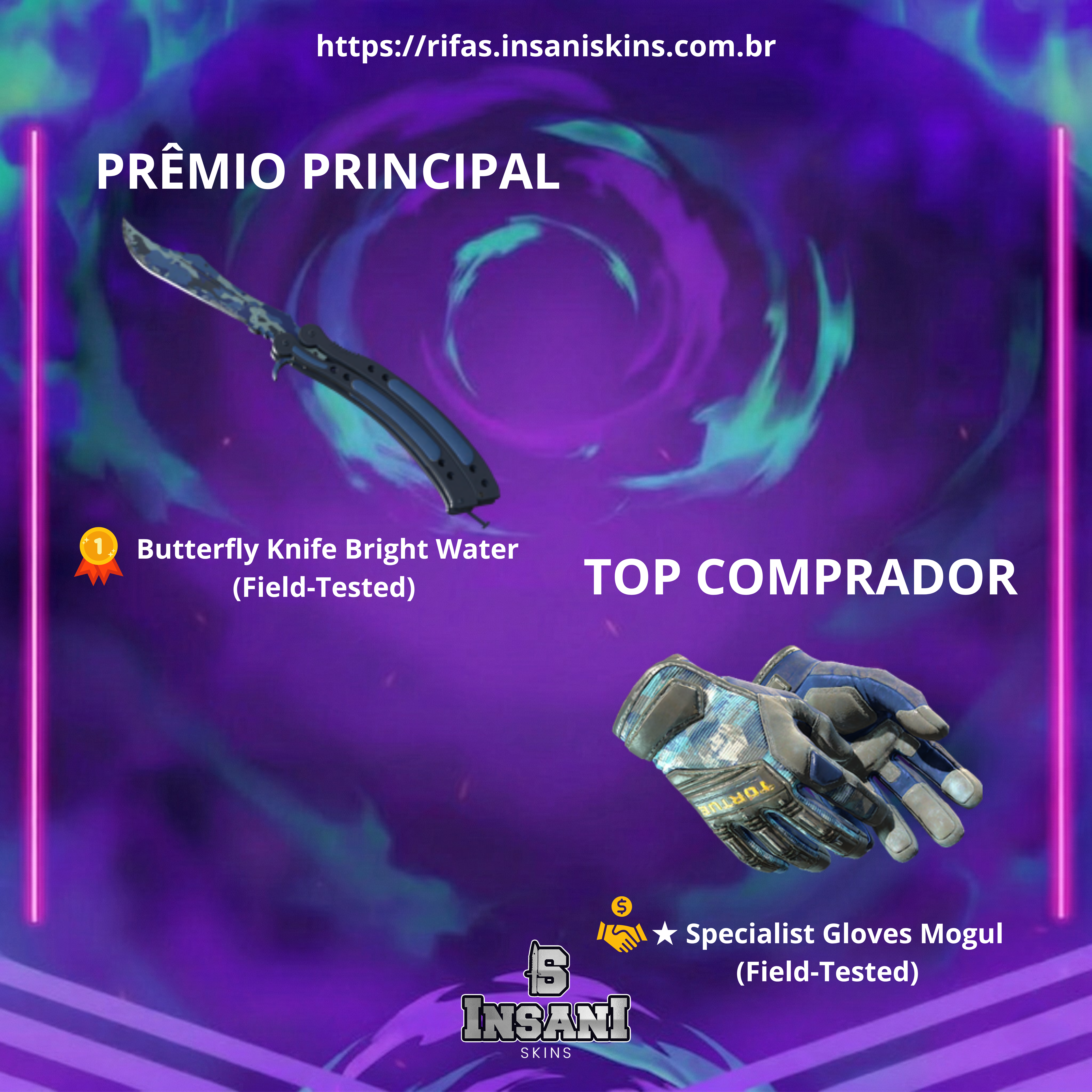 #11 - KIT AZUL + TOP COMPRADOR + 12 COTAS PREMIADAS